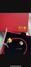 周六福3D硬金足金黄金转运珠男女款招财猫定价A1610417 约0.7g 新年礼物 实拍图