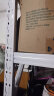 施尔福 货架仓储家用置物架轻型仓库库房展示架金属层架中型货物架子 白色-四层-主架 轻型常规款 100* 40* 200cm 实拍图