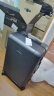 米家小米行李箱男铝框20英寸拉杆箱大容量旅行箱密码箱包女箱子黑色 实拍图
