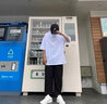 顶峰保罗直筒休闲裤男款春秋新款百搭宽松垂感纯棉加绒加厚潮流阔腿长裤 军绿 XL 推荐140-155斤 实拍图