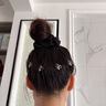 唐芙妮碎发整理神器2024新款发夹女后脑勺隐形发卡插梳拉拉发梳头饰夹子 蝴蝶白色花朵发梳2件套 实拍图