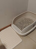 猫乐适半封闭猫砂盆防溅防臭易清洗大容量猫厕所成幼猫通用开放式猫砂盆 【上篮下白】大面包15L+铲子 实拍图