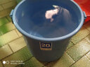 爱丽思（IRIS）手提塑料水桶有刻度加厚多功能储水桶爱丽丝洗涤浇花清洁收纳水桶 20L 实拍图