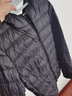 真维斯（JEANSWEST）羽绒服2025冬季连帽轻薄短款外套白鸭绒保暖舒适黑色2XL 实拍图