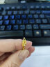 周大福母亲节礼物心心相守开口戒黄金戒指(工费160)约2.1g EOF46 实拍图