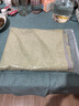 诺罗纯色桌布仿棉麻防水防油防烫免洗日式简约原木风长方形布艺台布 艾绿 桌布130cm*180cm/1片 实拍图