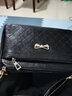 途尊（kingtrip）2021新款韩版中老年人斜挎包女包背包大容量单肩女士中年妈妈婆婆零钱包软皮包 黑色 实拍图