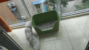 疯狂的主人猫砂盆特大号半封闭式猫厕所防外溅巨型猫沙盆猫屎盆猫咪用品 实拍图