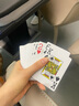 彤乐（Tongle） 德州扑克专用牌塑料大字PVC磨砂防水扑克牌老人大字体10副装 308红蓝各十副 实拍图