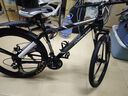 永久（FOREVER）山地自行车男越野单车变速赛车26英寸学生成年大人女成人 钢架三刀-黑灰【超强减震 高承重】 27.5寸24速【适合:165-185cm】 实拍图