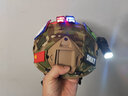 战术兵FAST儿童迷彩战术头盔吃鸡三级头户外骑行防撞小学生自行车安全帽 C套餐(盔+罩+X400+筒+夹+灯2) 实拍图