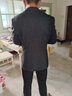 皮尔卡丹品牌男装秋冬新款毛呢西服男商务休闲单外套夹克男士小西装上衣潮 4号色 XL 实拍图