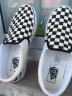 VANS范斯官方 线上专售Asher黑白棋盘格夏日帆布鞋 黑白棋盘格(男款) 40 实拍图