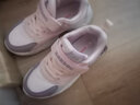 巴布豆（BOBDOG）童鞋女童鞋子韩版潮新款春款儿童网面鞋女孩运动鞋 嫩粉/藕荷紫 33 适合脚长20.3cm 实拍图
