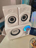 赛达 S20电脑音响台式机蓝牙音箱重低音炮有源多媒体喇叭家用桌面插卡U盘有线小钢炮笔记本 皓月白-木质箱体(有线连接) 实拍图