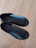 维纳仕夏季新款皮凉鞋男真牛皮软底软皮男士凉鞋拖鞋两用头层牛皮罗马鞋凉皮鞋防滑透气防臭套脚懒人一脚蹬 黑色【套脚】 默认37 实拍图