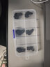 比博欧适用Huawei华为FreeLace Pro蓝牙耳机硅胶套耳机套FreeLace Pro2耳塞鲨鱼鳍运动防掉耳帽耳机配件 曜石黑中号【三对，送收纳盒】 实拍图