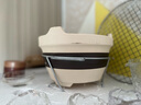 瓷牌茗茶具（cipaiming teaset）围炉煮茶家用全套配件罐罐茶煮茶壶室内炭火炉烤红薯 条纹月颜侧把壶+中炉+架网 700ml 实拍图