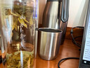 思宝山水知音新款双层玻璃杯办公木质礼盒装带隐形茶隔车载便携水杯 山水知音新款1号280ml 实拍图