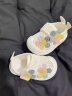 迪士尼（Disney）女宝宝鞋子公主软底镂空透气1-3两岁半春夏季学步鞋婴儿小童网鞋 白色 17码内长12.5厘米 晒单实拍图