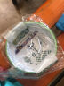 多格漫日本和风水晶猫狗碗喂食器防滑宠物饭碗水碗 碧绿色 犬用S号 实拍图
