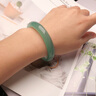 京莹玉手镯女A货冰种玉髓湖水绿色玛瑙手镯子送老婆女友蛇年生日礼物 实拍图