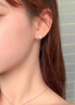 纪梵哲轻奢一周耳钉女生耳环耳坠耳饰520情人节生日礼物送女朋友老婆 璀璨星芒一周耳钉【玫瑰金色】 实拍图