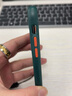 今舞 适用苹果x手机壳iphonexsmax硅胶软边防摔xr外壳全包半透明超薄磨砂男女款潮牌网红硬壳 X/XS 墨绿 实拍图