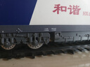 赟娅合金电动遥控电力机车和谐HXD3CD仿真模型小火车轨道套装生日礼物 蓝头+客运充电套装开门带灯 实拍图