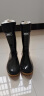 回力雨鞋男士冬季加绒保暖中高筒雨靴水鞋防水胶鞋套鞋6807黑中长绒39 实拍图