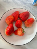 农家新语 丹东99红颜奶油草莓 28颗特大果蓝金礼盒 新鲜水果 空运直达 实拍图