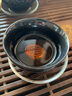 金镶玉 陶瓷主人杯 单杯大号口杯天目叶子盏茶杯 办公室功夫茶具个人品茗杯紫砂建盏茶杯 F天目叶子盏茶杯 实拍图