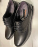红蜻蜓男士正装商务皮鞋德比鞋婚鞋内增高男鞋 WTA7376 黑色38 实拍图