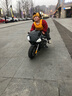 艾璐歌49cc迷你小摩托车跑车混合油版可选小型摩托燃油款或电动充电款 黑色带灯款 实拍图