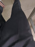 佐优品秋冬季锥形九分西裤男士免烫修身小脚裤休闲长裤宽松直筒西装裤子 黑色九分 33 建议140-150斤内 实拍图