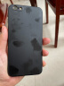 KEKLLE 苹果6S/6Plus液态硅胶手机壳   iPhone6splus/6plus保护套 升级四边全包保护壳肤感防摔超薄软壳 黑色 实拍图