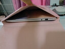 JPLAYER 笔记本电脑内胆包适用联想小米华为苹果macbook12-14英寸简约轻薄皮质电脑保护包 粉  实拍图