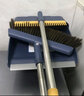 汉世刘家 扫把簸箕套装家用可折叠不漏灰魔术刮水器浴室卫生间地刮通用 蓝色【磁吸款】磁力吸附加长梳齿 实拍图