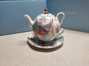 WEDGWOOD花间舞蝶一人悦享茶具骨瓷茶具1壶1杯1碟茶具套装 送礼礼物 实拍图