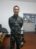 TSDFC纯棉户外工作服春秋套装劳保电焊服工作裤男 防烫耐磨汽修劳保服 弹力迷彩套装+腰带  纯棉170/L（建议110-130斤） 实拍图
