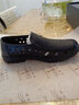 蜻蜓牌真皮男鞋新款夏季透气男士皮鞋男镂空凉皮鞋中年人爸爸鞋防滑商务休闲皮鞋皮凉鞋中老年老人爸爸凉鞋 黑色 38 实拍图