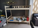 金柏栎上下床实木床铺小孩床双人高低双层床母子床组合 双层床 实木爬梯床+床垫 120cm*200cm 实拍图