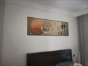 Dincmei顶创美卧室床头装饰画自粘墙贴纸画酒店宾馆民宿客厅沙发背景墙壁纸贴画 52.心心相印 宽90cm-高30cm 【打印边框】 实拍图