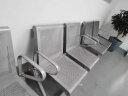 kuoson 排椅机场椅等候椅医院输液候诊椅钢制座椅3人位 实拍图