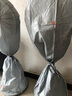 富迪安全包落地式风扇罩防尘罩通用电风扇罩落地扇家用防灰风扇套电扇罩 灰色太阳花【全包松紧款】 实拍图