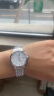 浪琴（LONGINES）瑞士手表 博雅系列 机械钢带女表 L43104126 520情人节礼物 白色哑光29.0 mm 晒单实拍图
