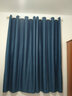 梦达莱全遮光窗帘成品免打孔安装罗马杆一整套卧室定制客厅防风保暖遮阳 深蓝色（遮光99%）成品速发 适用宽1.6-2.1米【窗帘高2.2米】 实拍图