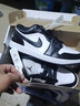 耐克（NIKE）【潮】Air Jordan aj1板鞋男女情侣款低帮耐磨透气休闲运动篮球鞋 DC0774-101  黑白熊猫 男女同款 40.5 实拍图