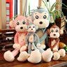 吉娅乔（Ghiaccio）贝贝猴毛绒玩具公仔小猴子软抱枕新款可爱布娃娃毛绒公仔 粉红色（有色差） 40CM 实拍图