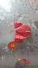 壹圈圈顺丰包邮春节过年蛇年结婚装饰蜂窝塑料纸灯笼新年小灯笼福字纸灯 25#加厚款直径20厘米（20个） 实拍图